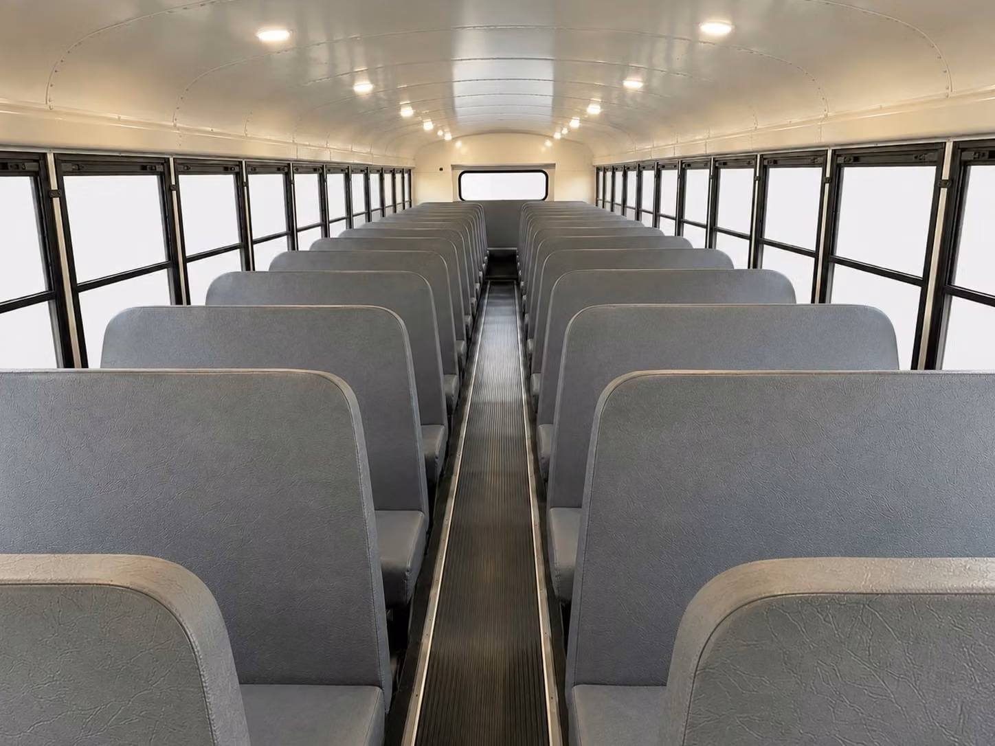 school bus interior