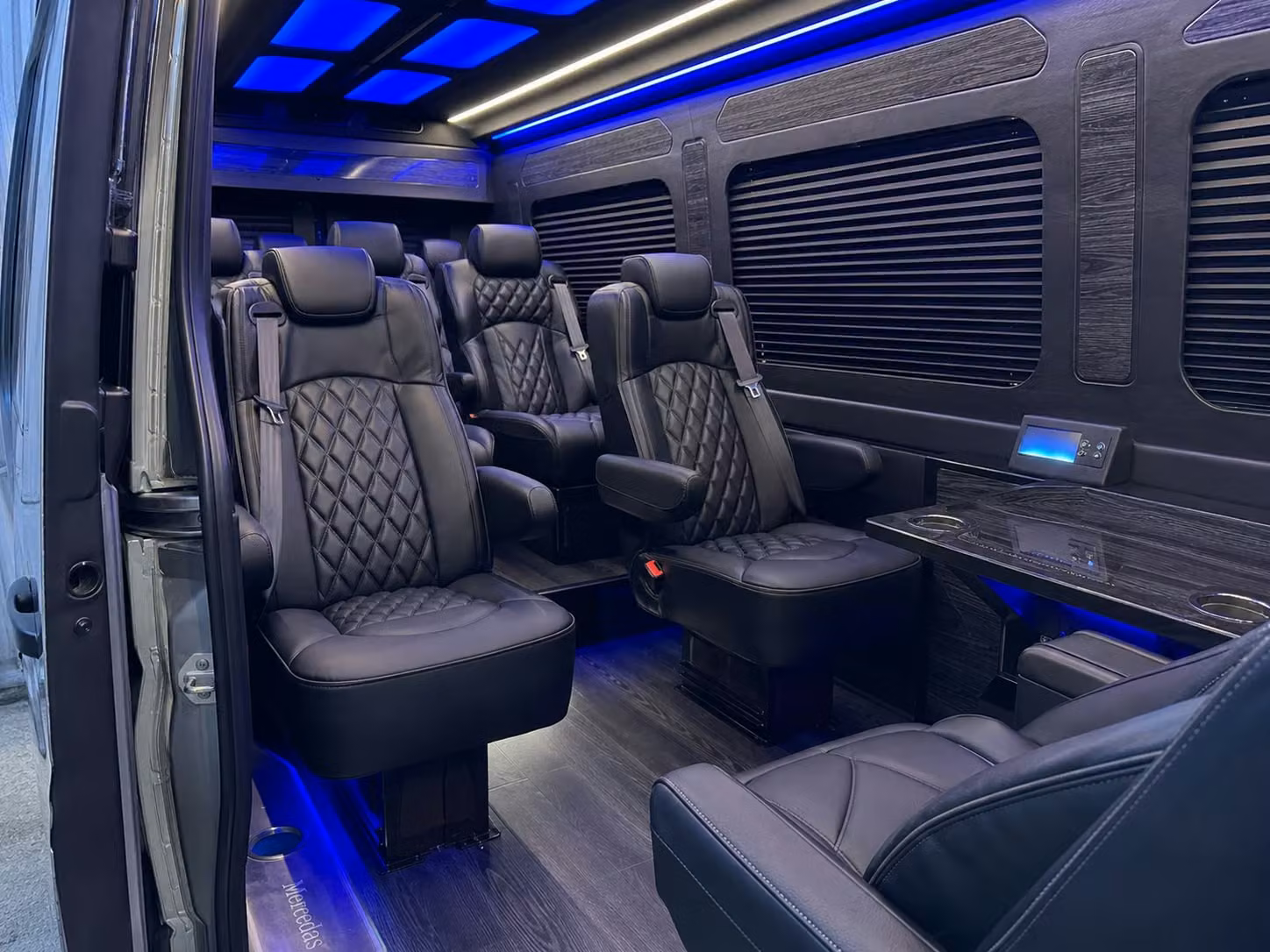sprinter van transportation for groups and events across toledo