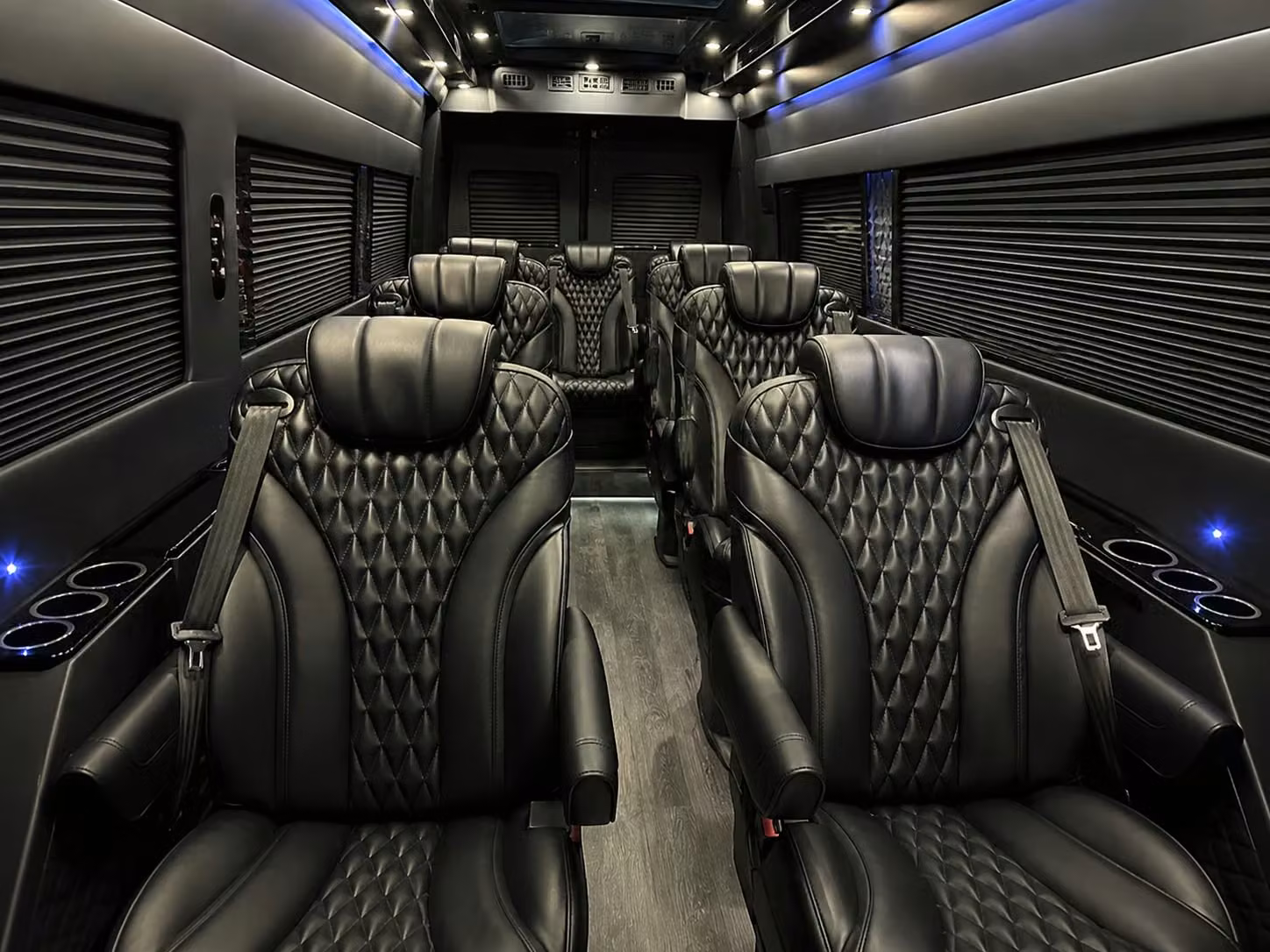 sprinter van with driver interior